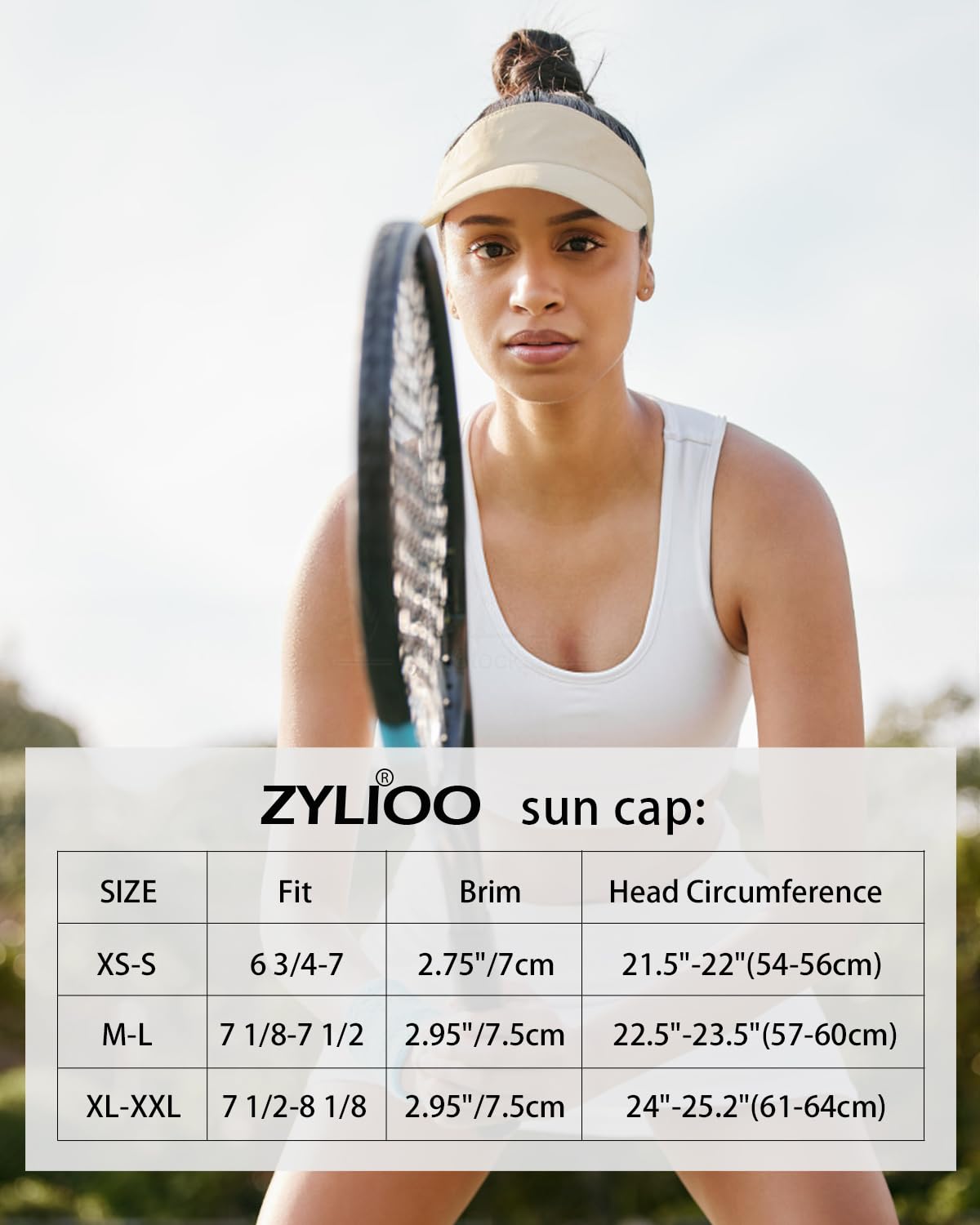 Zylioo Grande casquette de baseball pour queue de cheval, taille XXL, casquette de golf surdimensionnée pour grosses têtes
