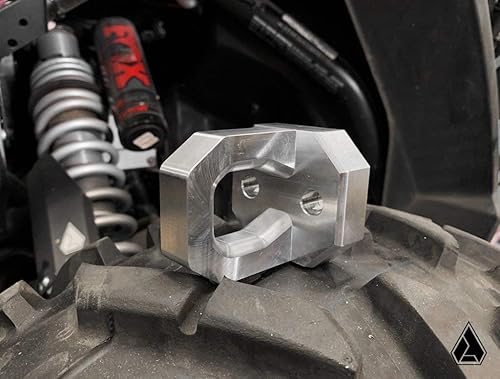 Assault Industries 201005TH0131-Billet gancho de remolque (RZR XP 1000/Turbo), aluminio crudo
