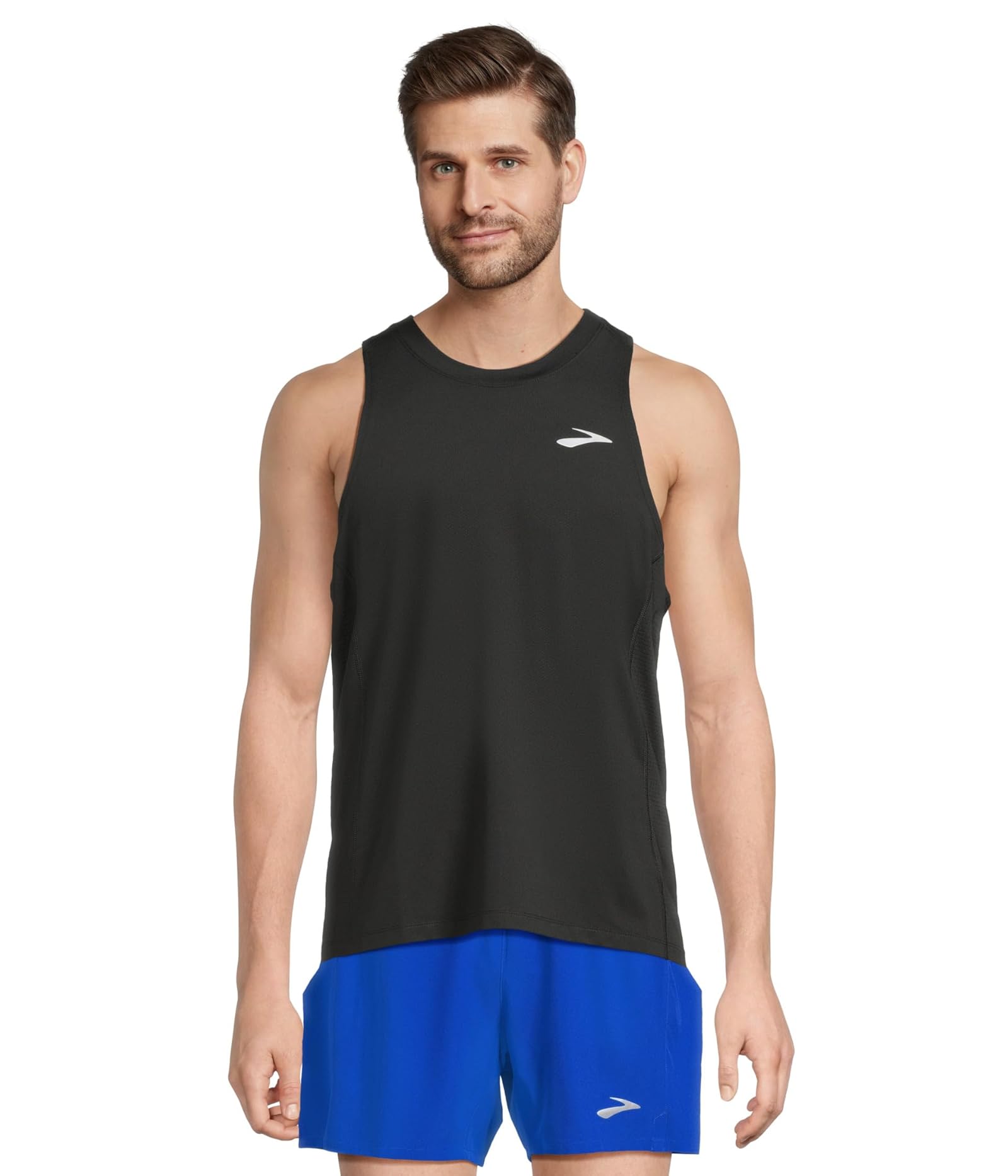 Мужские рубашки и топы Brooks Atmosphere Singlet 30 16490₽