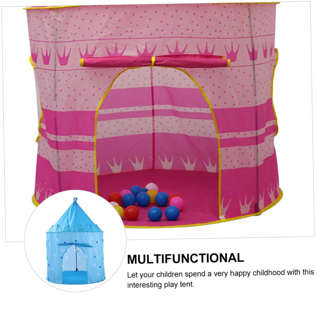 Tienda de Juegos para Niños Portátil, de Tela, para Exterior E Interior