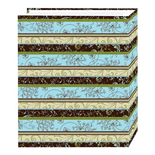 Pioneer Photo Albums Magnetisches Fotoalbum mit 3 Ringen, selbstklebend, 100 Seiten (50 Blatt), viele Muster, mittelgroß