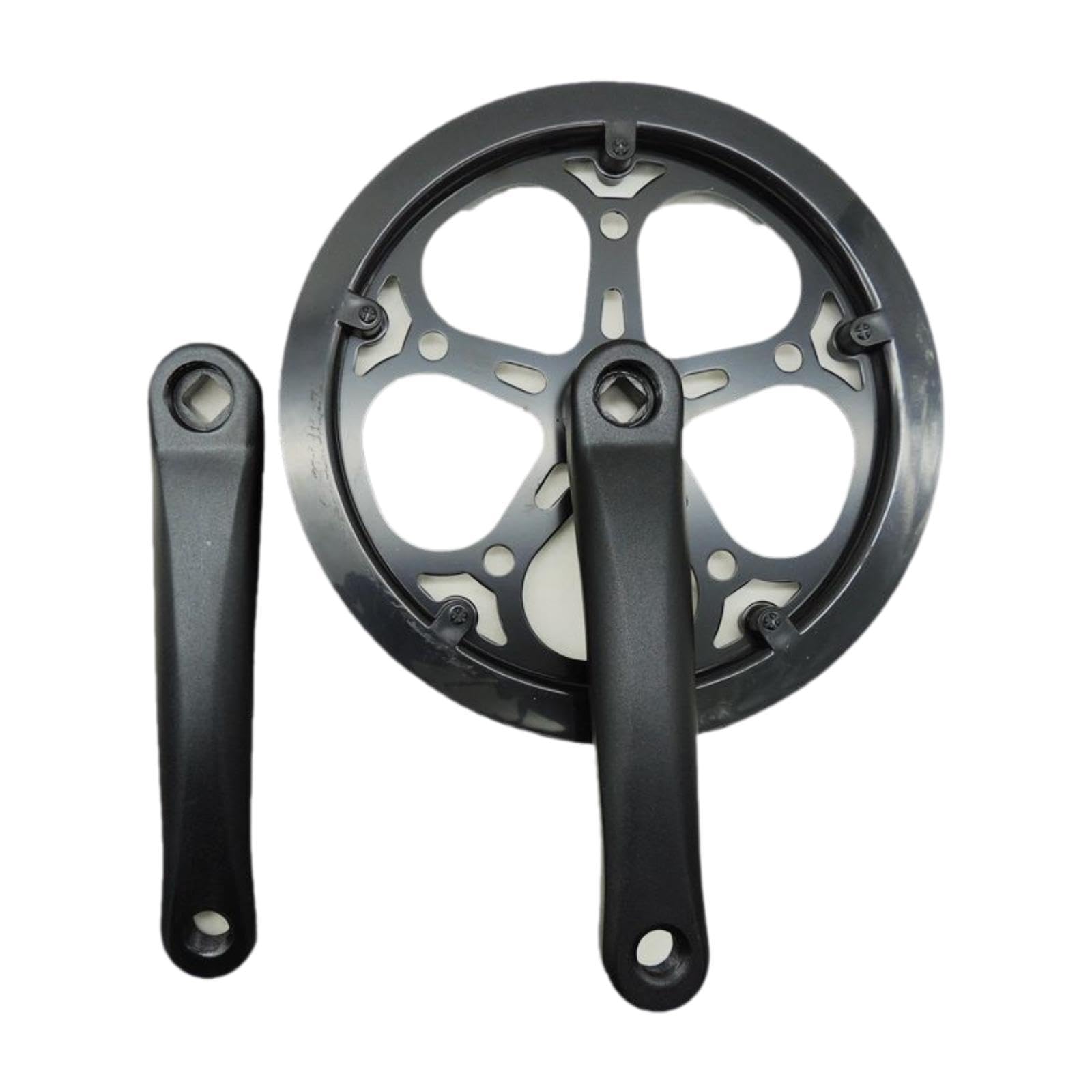 Guarnitura per bicicletta ad alta resistenza, set per bicicletta pieghevole, bici da strada, nero, 170 mm