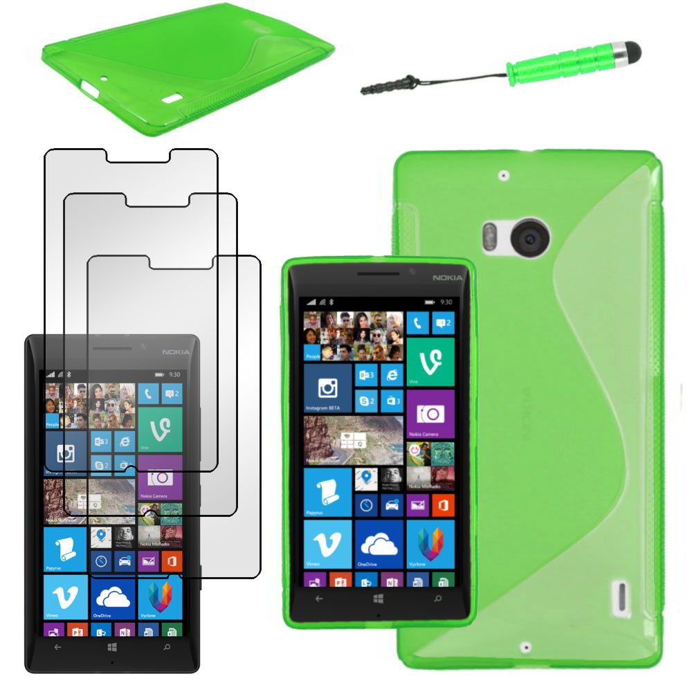 ebestStar - Cover Compatibile con Nokia Lumia 920 Custodia Protezione S-Line Design Silicone Gel TPU Morbida e Sottile, Bianco [Apparecchio: 130.3 x 70.8 x 10.7mm, 4.5