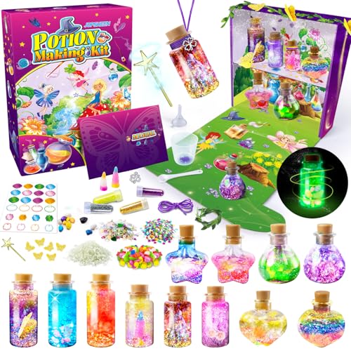 JOPSHEEN Potion Making Kit for Kids, DIY 12 Potions, Crafts Toys Christmas Birthday Gifts for Girls Boys
