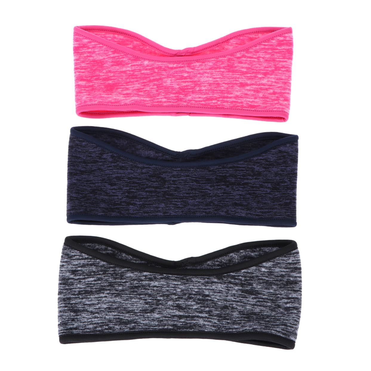 GALPADA 9pezzi Fascia Antiscivolo Pilper Orecchie Scaldini Per Sport All Aperto Da Blu Per Corsa Yoga e Attività Invernali