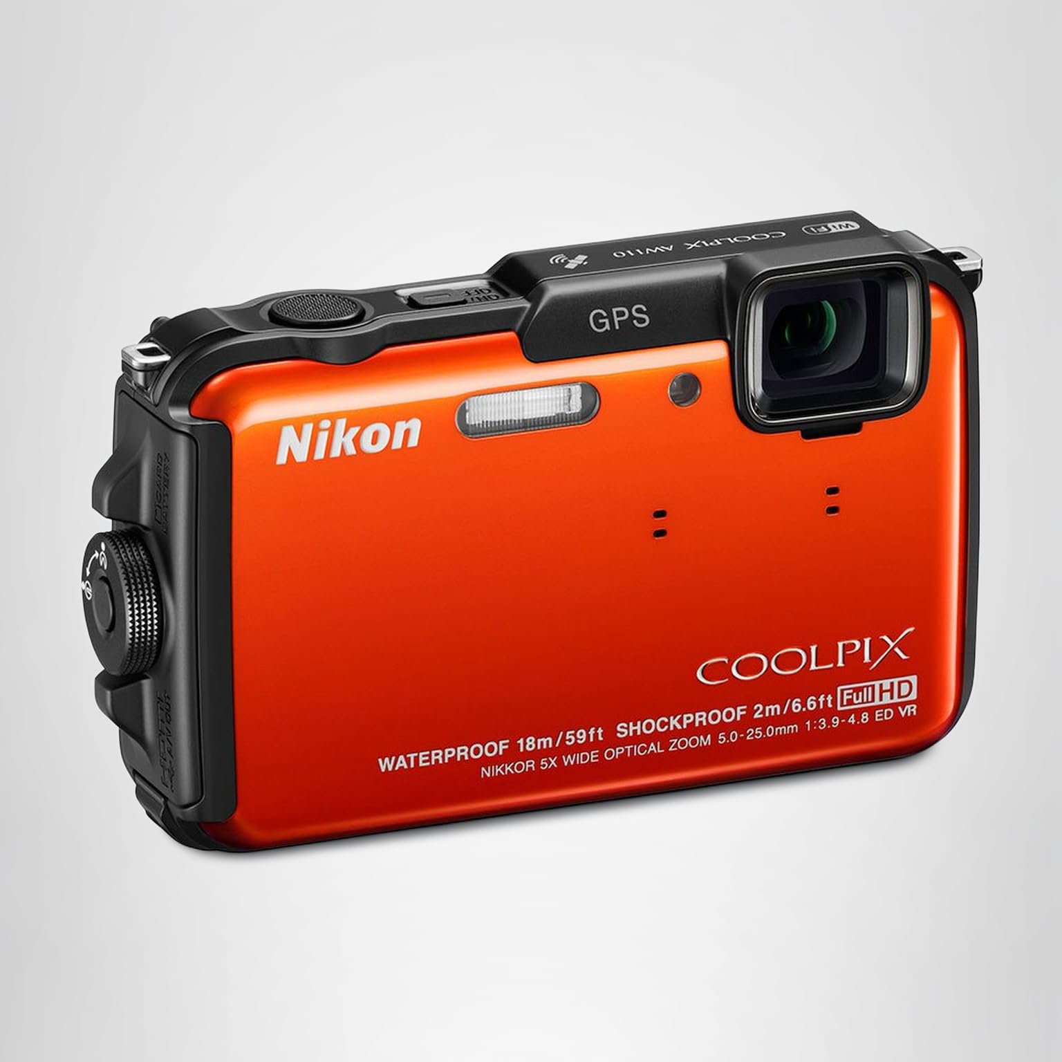 Amazon.com : Nikon COOLPIX AW110 Wi-Fi and Waterproof Digital