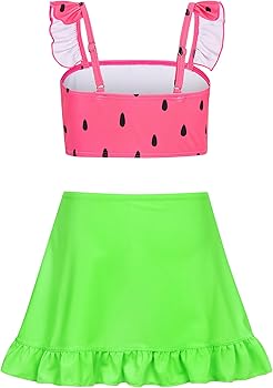 Amazon.com: ALISISTER Girls Swimsuit Size 5 Watermelon 3