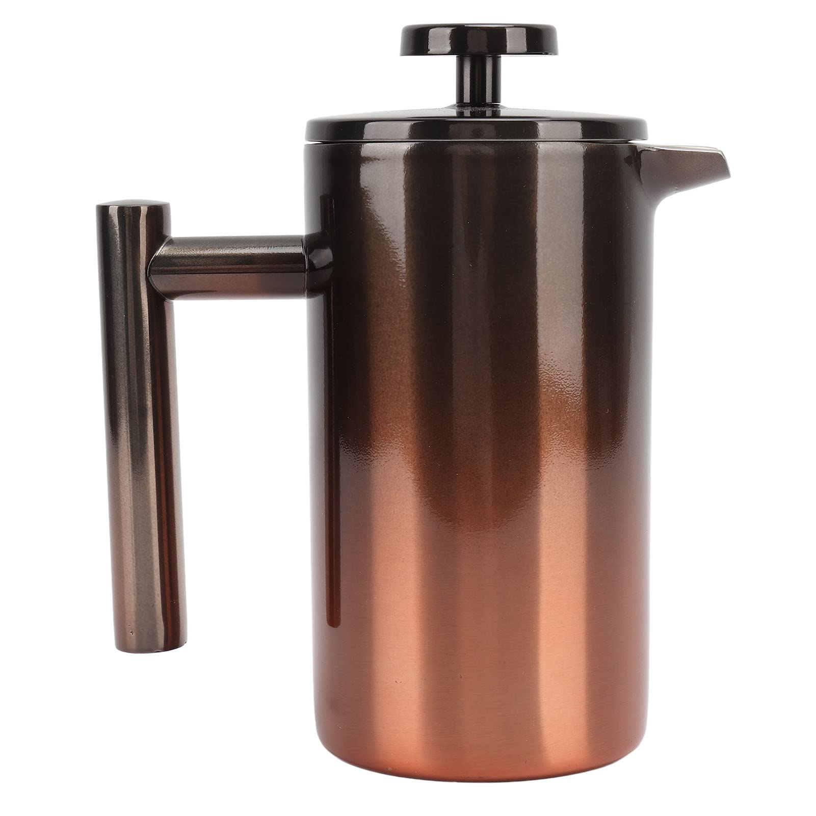 Gsycle French Press Coffee Maker, Stainless Steel, 350ML