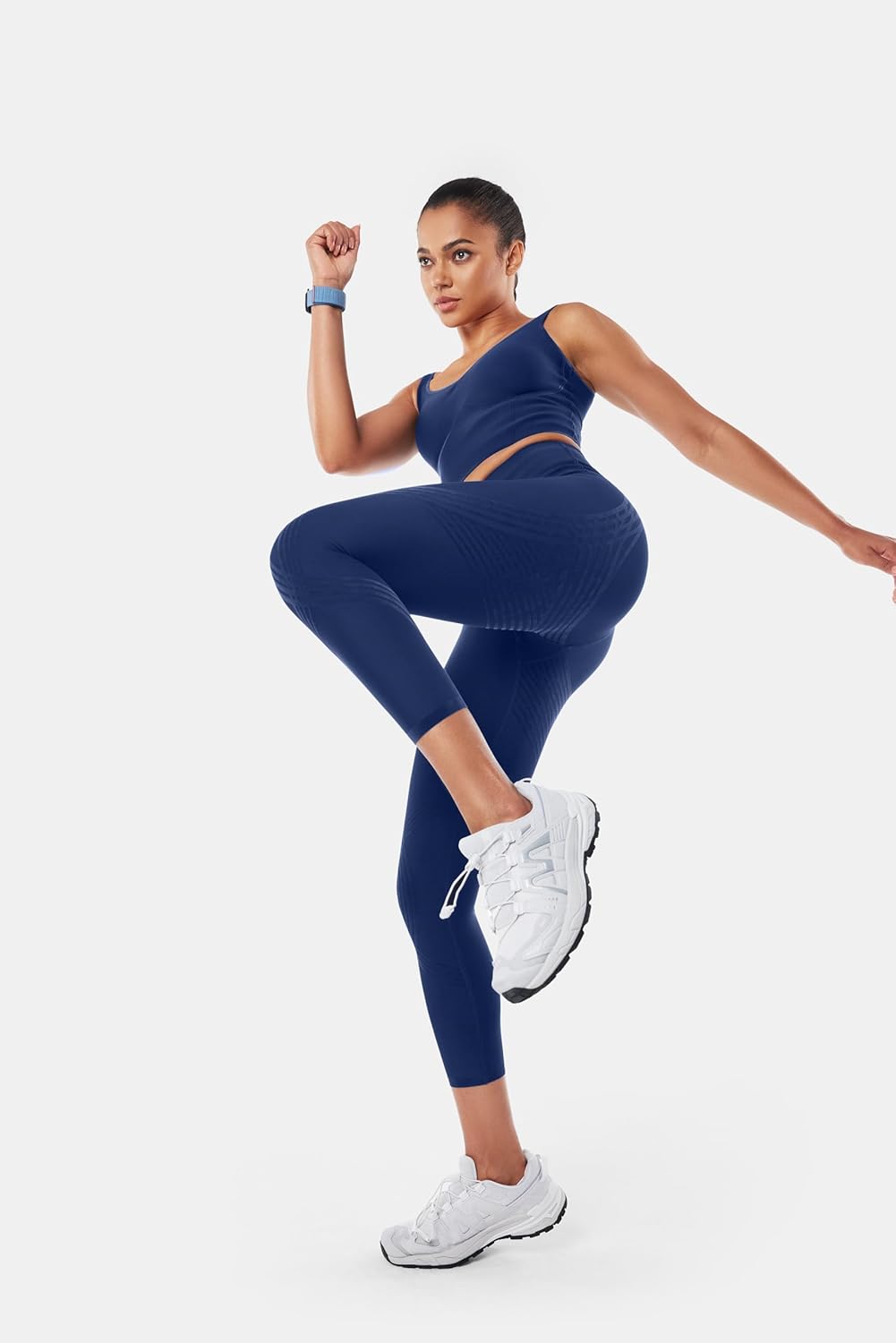 Fanka Body Sculpt Leggings for Women, 7/8 Length - Compression for Targeted Area, Reversible Wear - Image 5