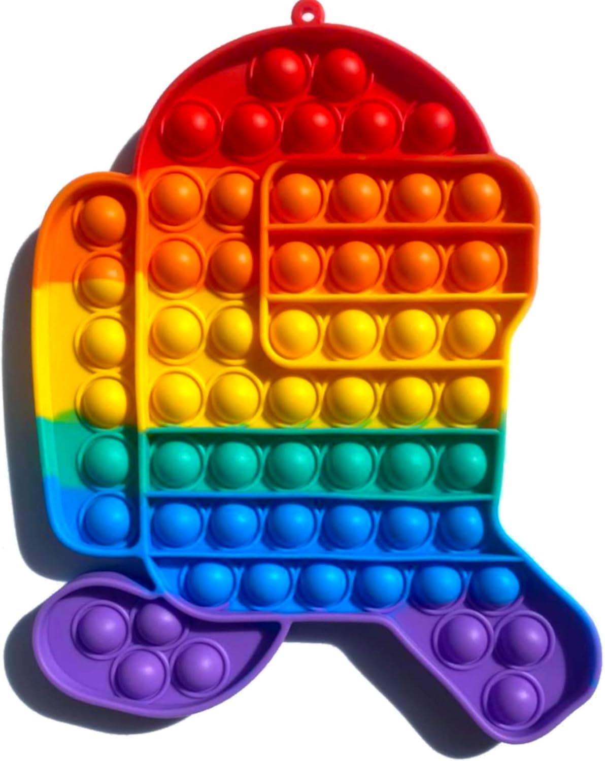Fidget Toy Juguete Antiestres - Pop It Sensorial Amon para Niños y Adultos - Bubble Push Pop It Amon - Juguetes Antiestrés de Explotar Burbujas para Aliviar estrés y Ansiedad. GrCorr