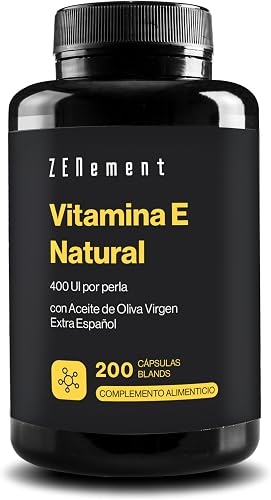 Zenement Vitamina E Natural 400 IU - 200 Perlas con AOVE