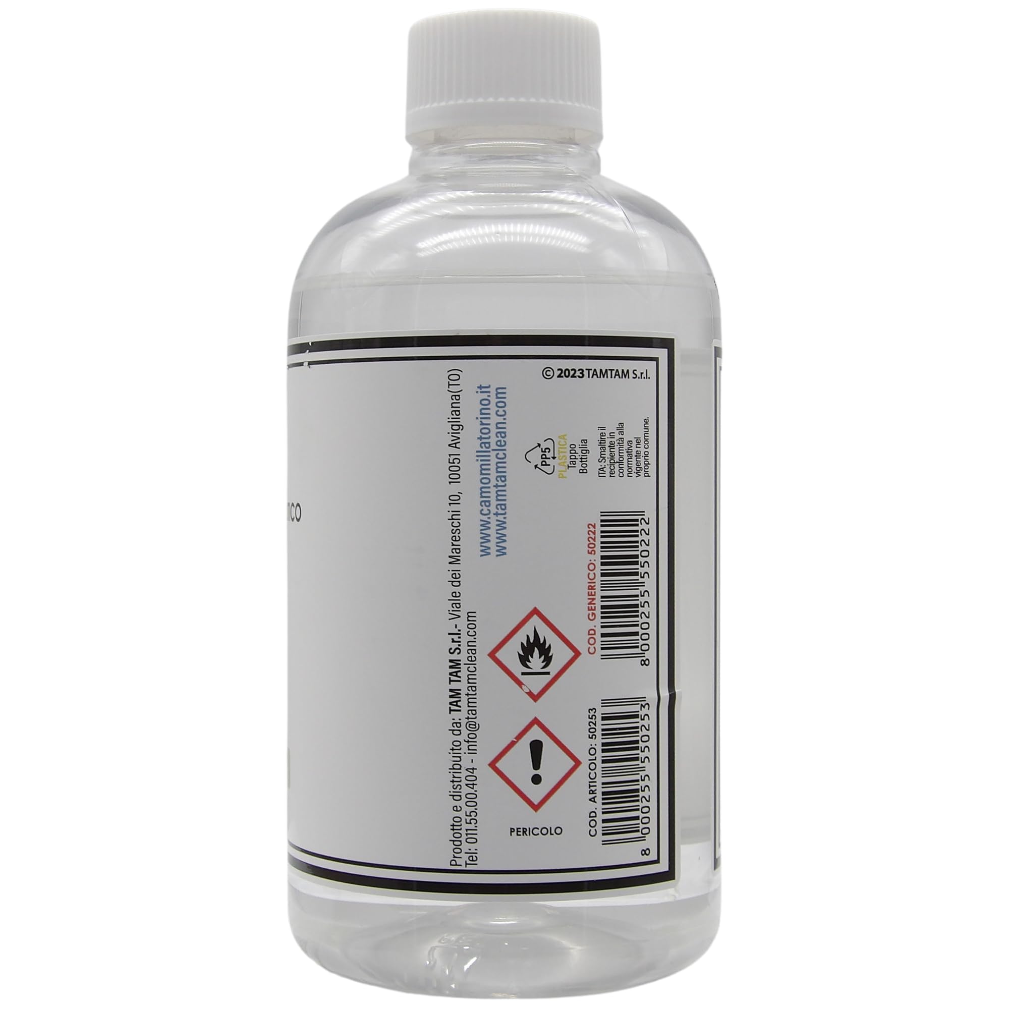 Camomilla Torino - Feifan Ricarica Profumo 500 ml per Lampada Catalitica 25 Fragranze Naturali e Intense ad Alto Concentrato di Essenza- Made in Italy (Muschio Bianco, 8 Flaconi)