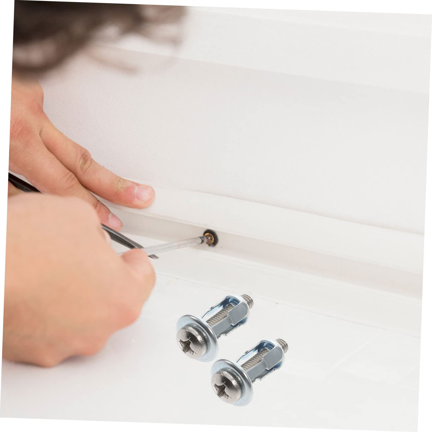 Juego de tornillos y tacos for pared, pernos de anclaje de expansión, tornillos de abrazaderas for colgar profesionales, pernos de tornillo de expansión, pernos de anclaje de manga de perno, tornillos