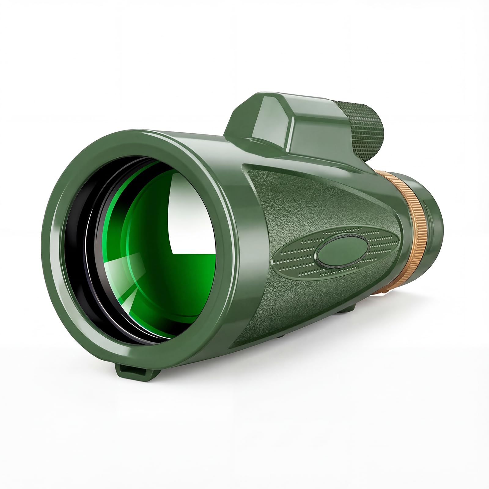 30X60 Telescopio Monoculares de Largo Alcance - Green | FMC y prisma BAK4 premium con Soporte para Teléfono Inteligente Trípode,Monoculares Portátil Para Observación de Aves