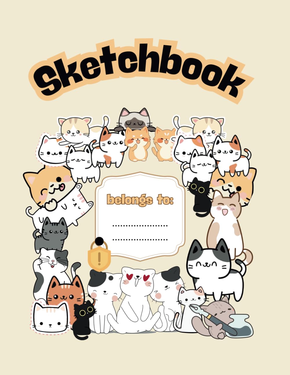 SKETCH BOOK: For cat lovers