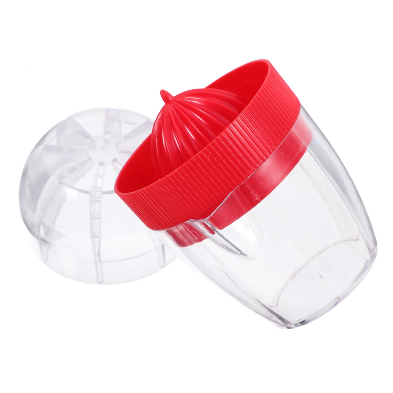 OFFSCH Manual Mini Juicer Portable Fruit Squeezer for Fresh Juice Easy to Clean Handheld Lemon Juicer for Home and Travel Use Random Color