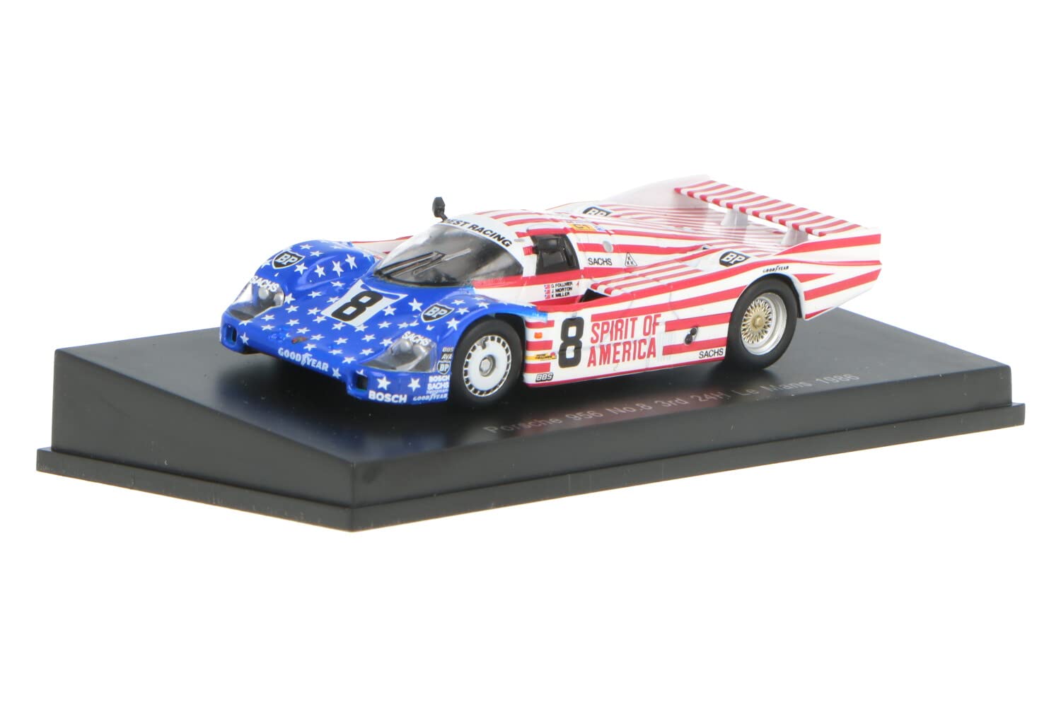 1/18 ポルシェ 956LH ル・マン1986 #8 星条旗柄 PORSCHE ソリド 1/18 ポルシェ 956LH 24H ル・マン 1986 #8 スターズ