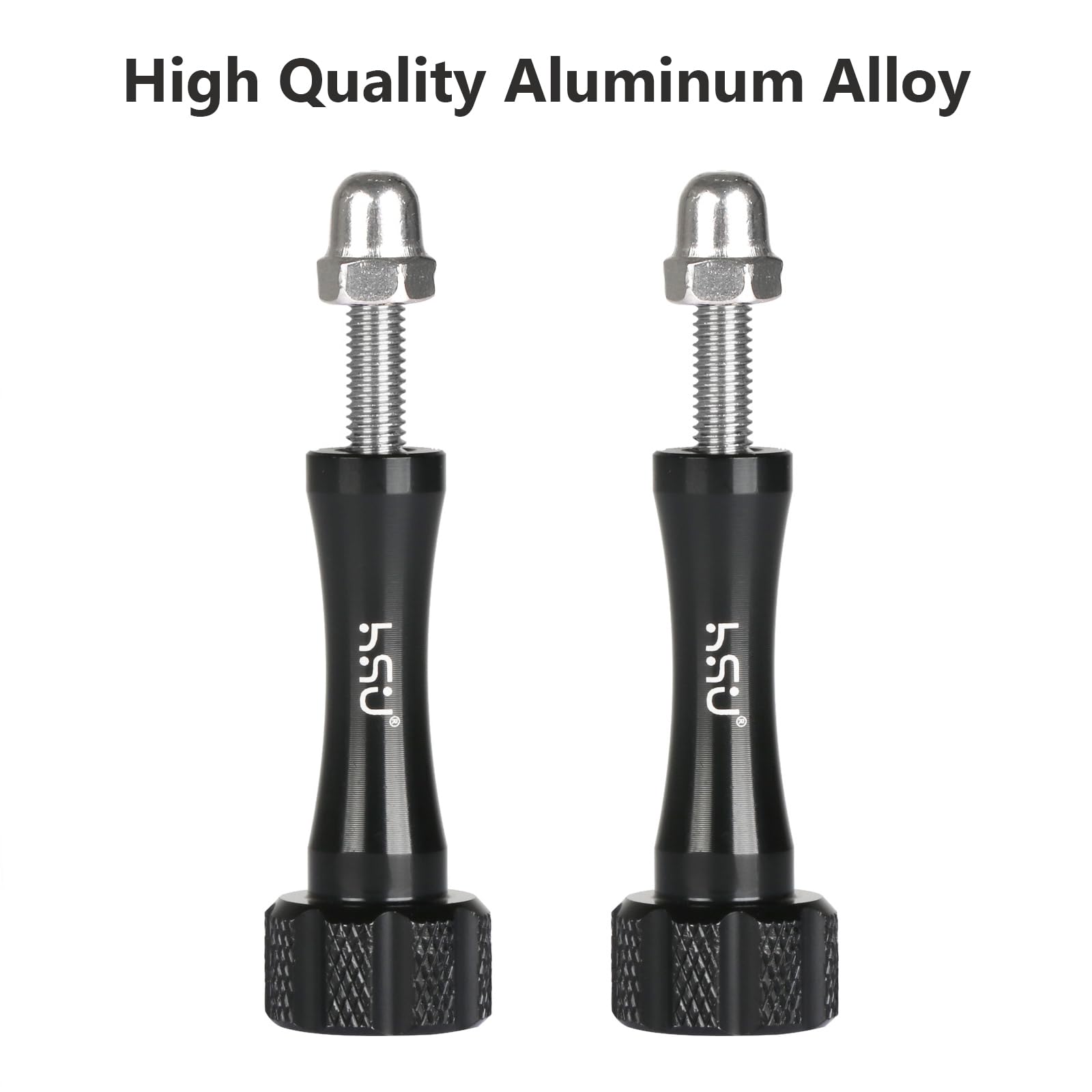 Daumenschrauben Set Aus Aluminium Für GoPro – 2x Lang (54 Mm), 1x Kurz (40 Mm), Kompatibel Mit Hero 12-3 & Mehr