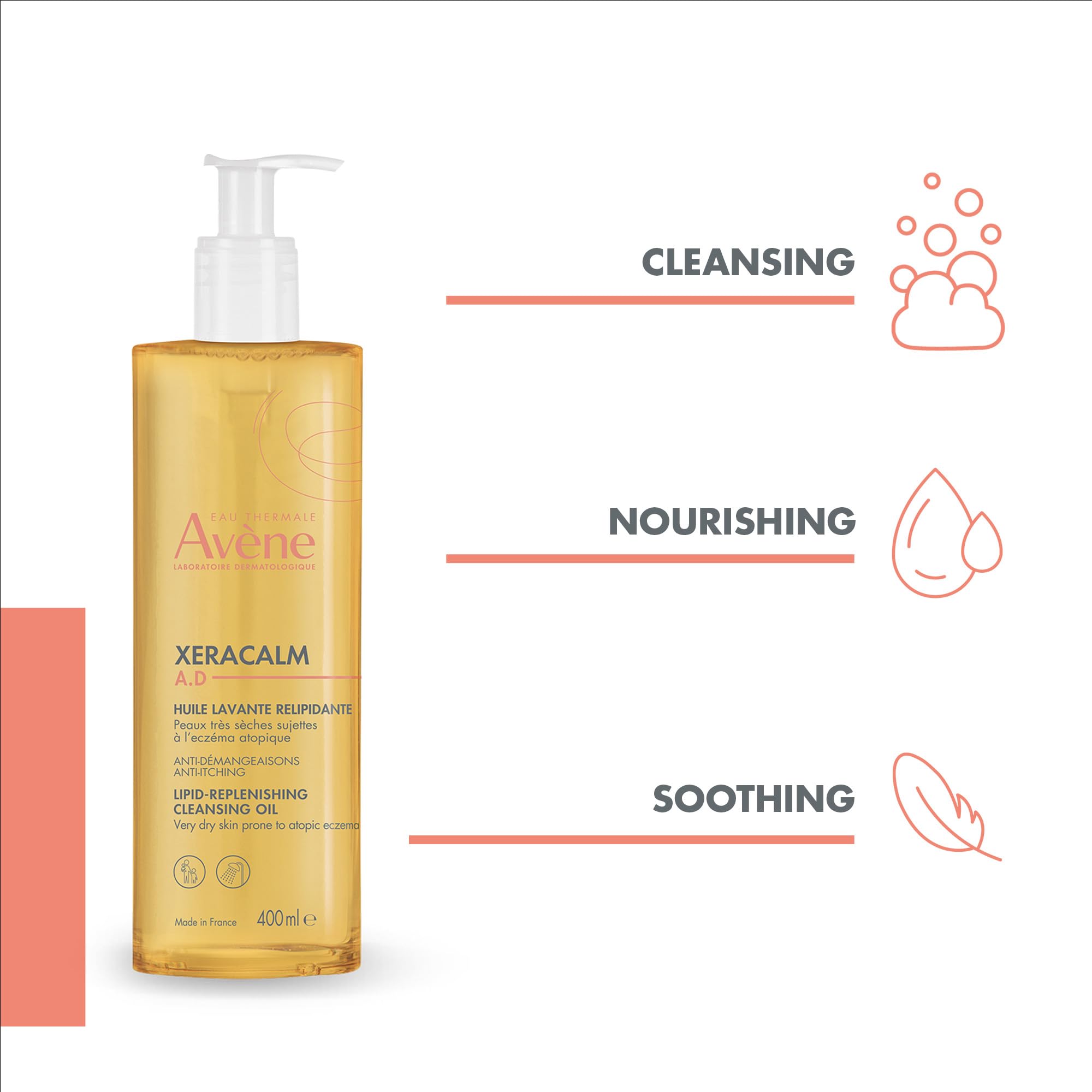 EAU THERMALE AVENE XERACALM AD OLIO DETERGENTE 400 ML NUOVA FORMULAZIONE