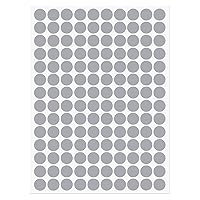 Vista 14 de uxcell 1 Hoja/140 Piezas de Pegatinas para Cubrir Agujeros de Tornillo, 12 mm de Diámetro, PVC Autoadhesivas, Tapas a Prueba de Polvo para Muebles