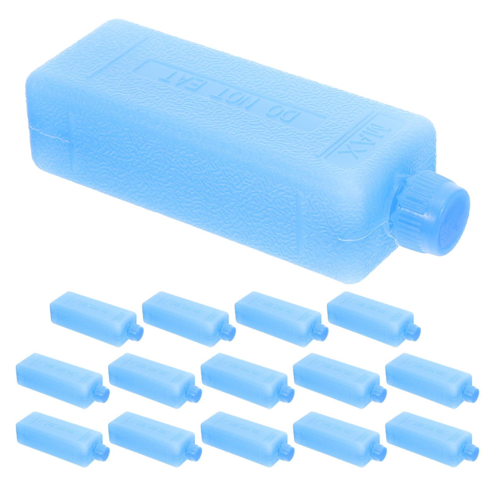 DOITOOL Contenitori per Ghiaccio Riutilizzabili 15 Pezzi per Ventilatore Raffreddatore Aria, Pacchetti Refrigeranti per Alimenti e Impacchi di Ghiaccio per Condizionatore Portatile, Uso