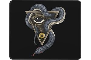 Serpentine Monocular Mouse Pad: Enhanced Precision and Ergonomic Support