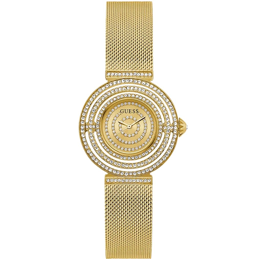 Guess Dream Collection 3 Hand Womens Analog Beige Dial Coloured Quartz Watch, Round Dial with 36 mm Case Width - GW0550L2 (B0BN8KVSCM) Amazon Price History, Amazon Price Tracker