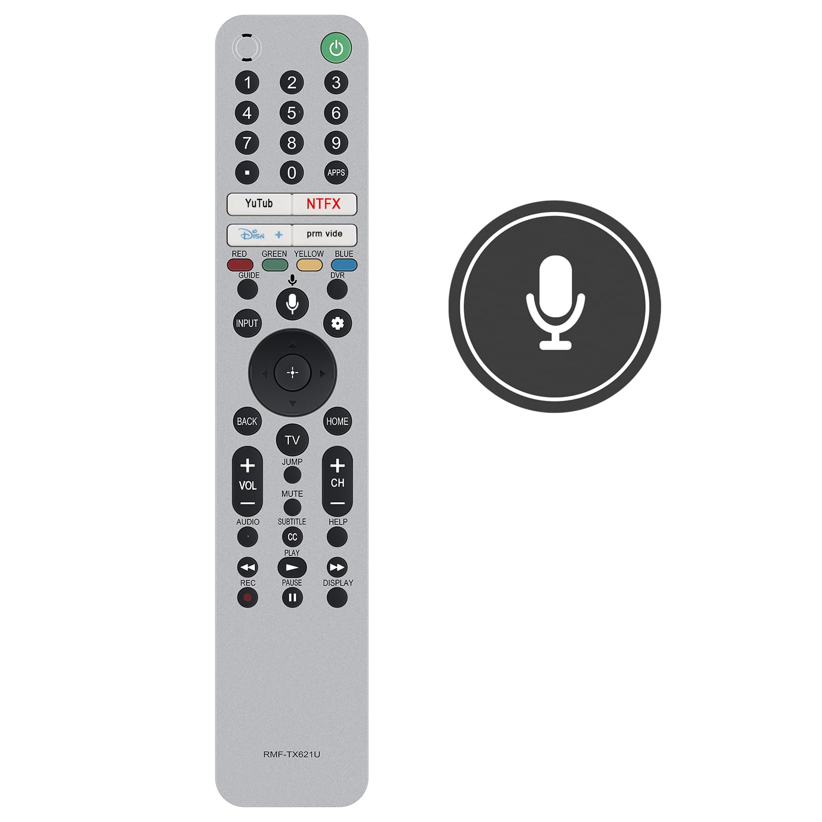 Amazon.com: RMF-TX621U Replace Voice Remote Control fit for Sony