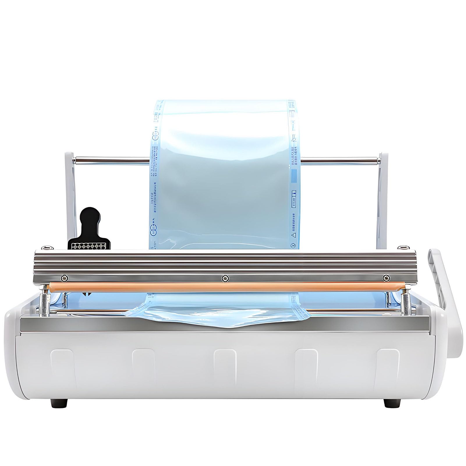 SHENGSHIYU Medical Seal Machine,Automatic Medical Thermal Seale Machine,6 Gears Temperature Adjustment,Maximum Sealing Width: 250mm,Bag Sealer for Dental,Clinic,Hospital