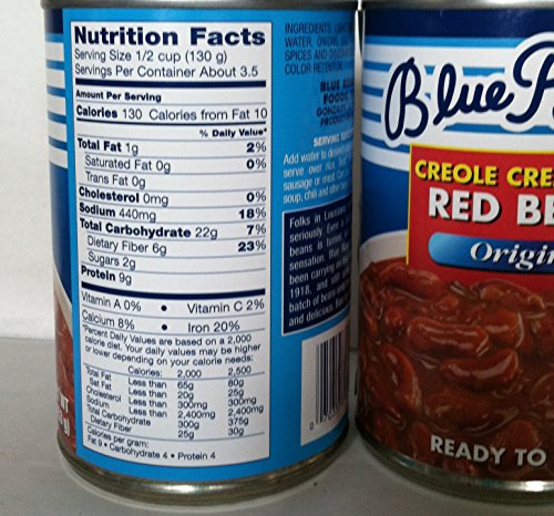 Blue Runner Creole Cream Style Bean Sampler Four 16 Oz Cans #TOP5