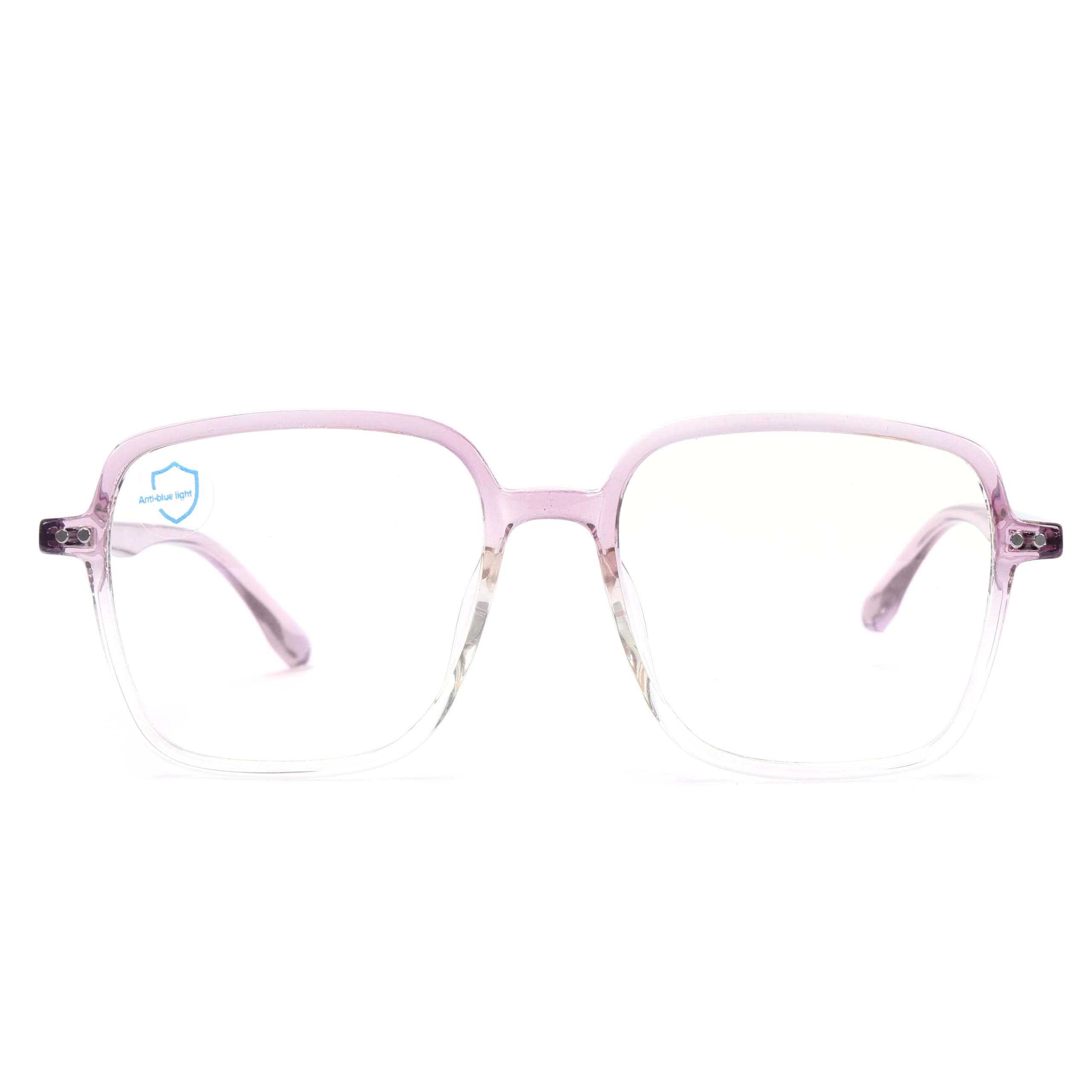 HEXXA Anti-Reflective Blue Light Blocking Computer Glasses, Round Frames, Men and Women, Black (PURPLE) (B0D66XFHF5) Amazon Price History, Amazon Price Tracker