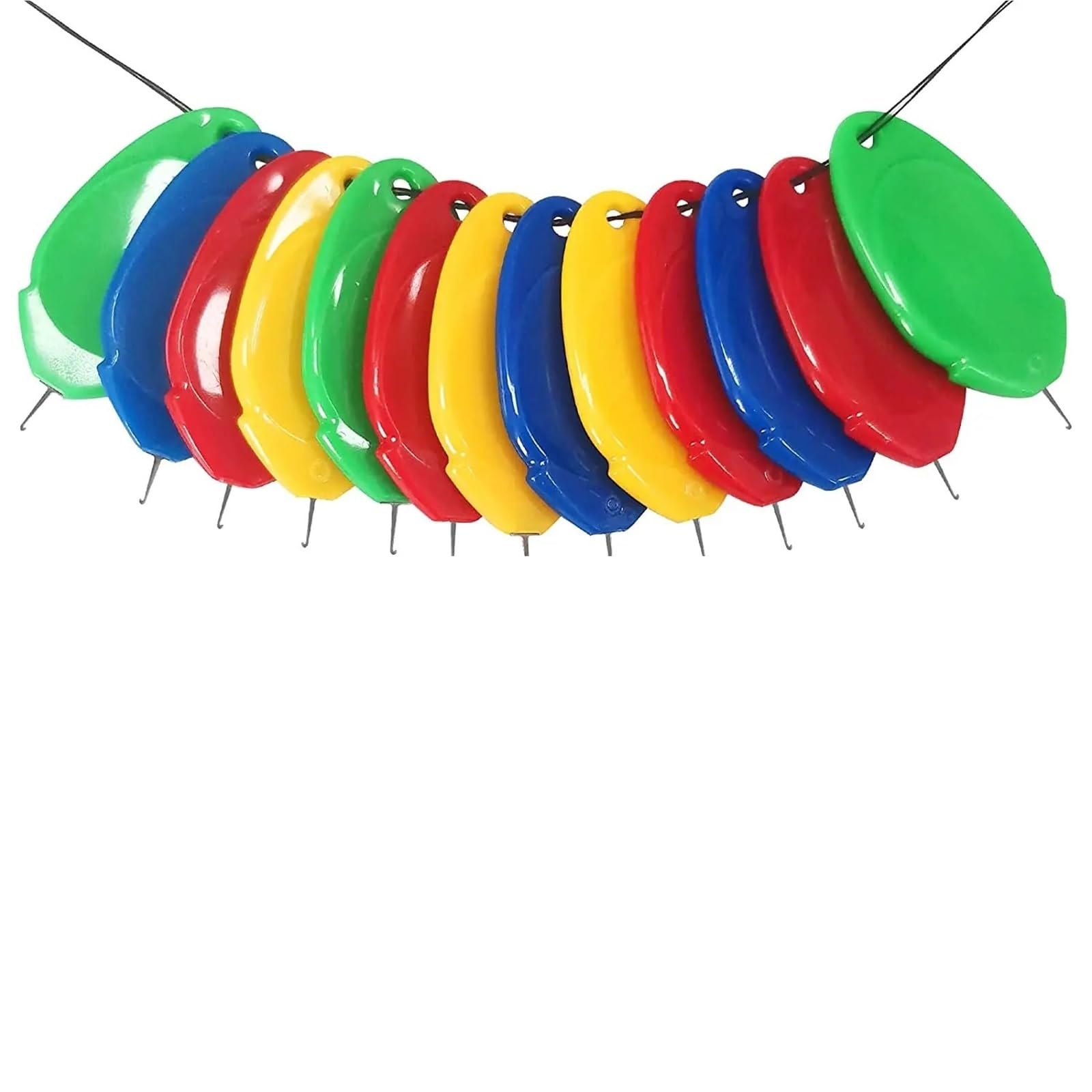 Needle Threaders for Hand Sewing Multicolor 100pcs