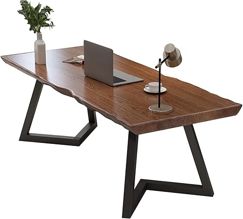 Escritorio de computadora simple y moderno escritorio de madera maciza para el hogar, escritorio multifuncional para computadora, escritorio de