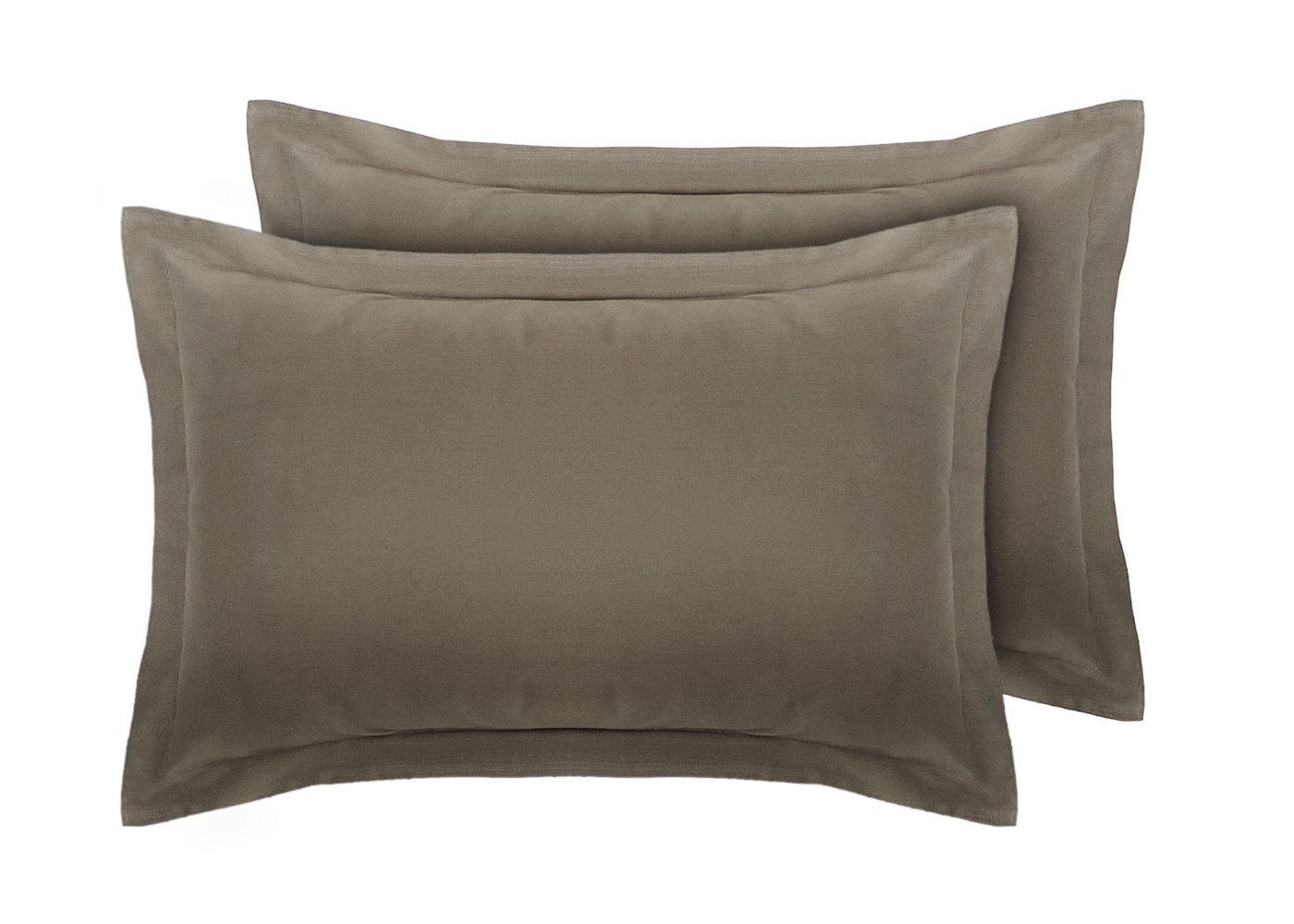 Dtex Homes Grey Divine Textiles Pillow Cases Oxford Pair,