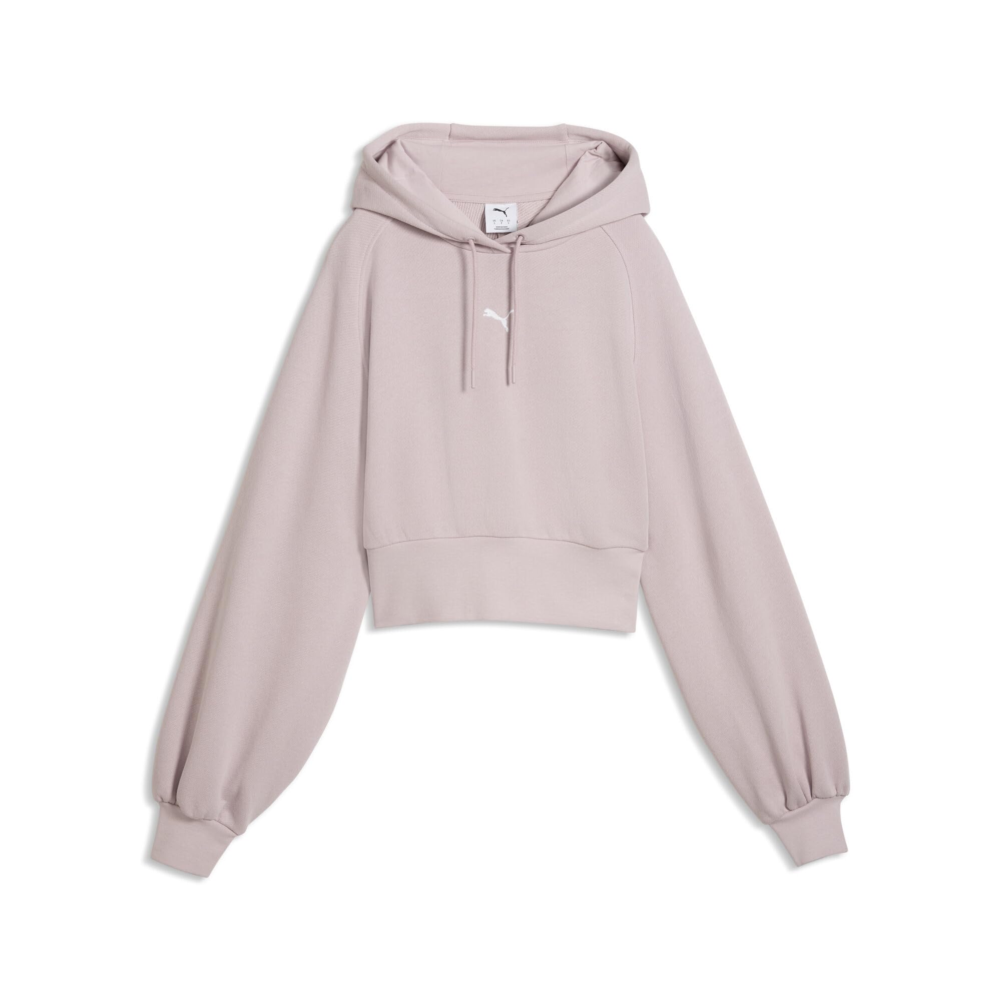 PUMA Sudadera con Capucha Essentials Cropped Balloon Sleeve Mujer