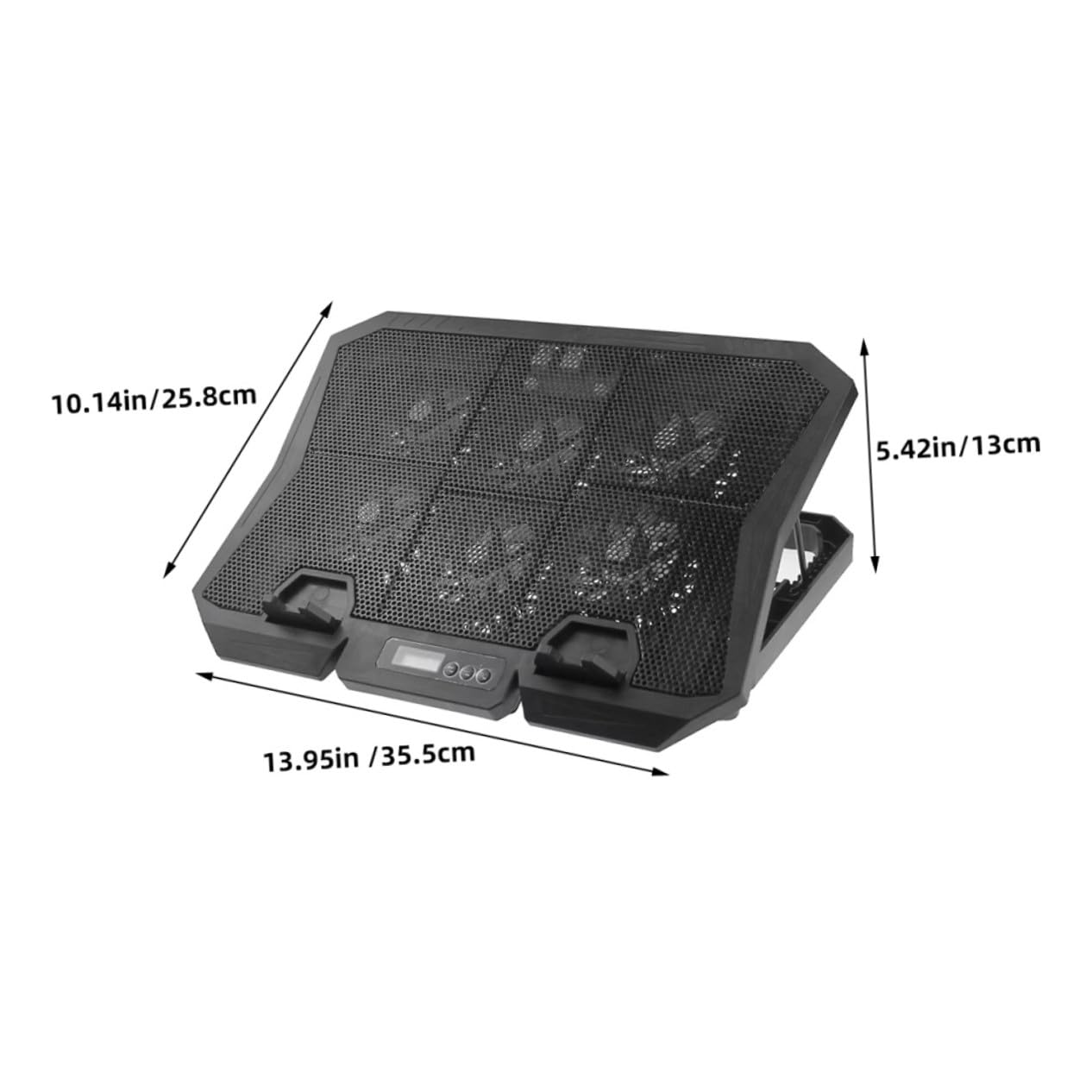 Refroidisseur Silencieux pour Ordinateur Portable Jusqu Support Réglable et Ventilateur USB pour Dissipation Thermique
