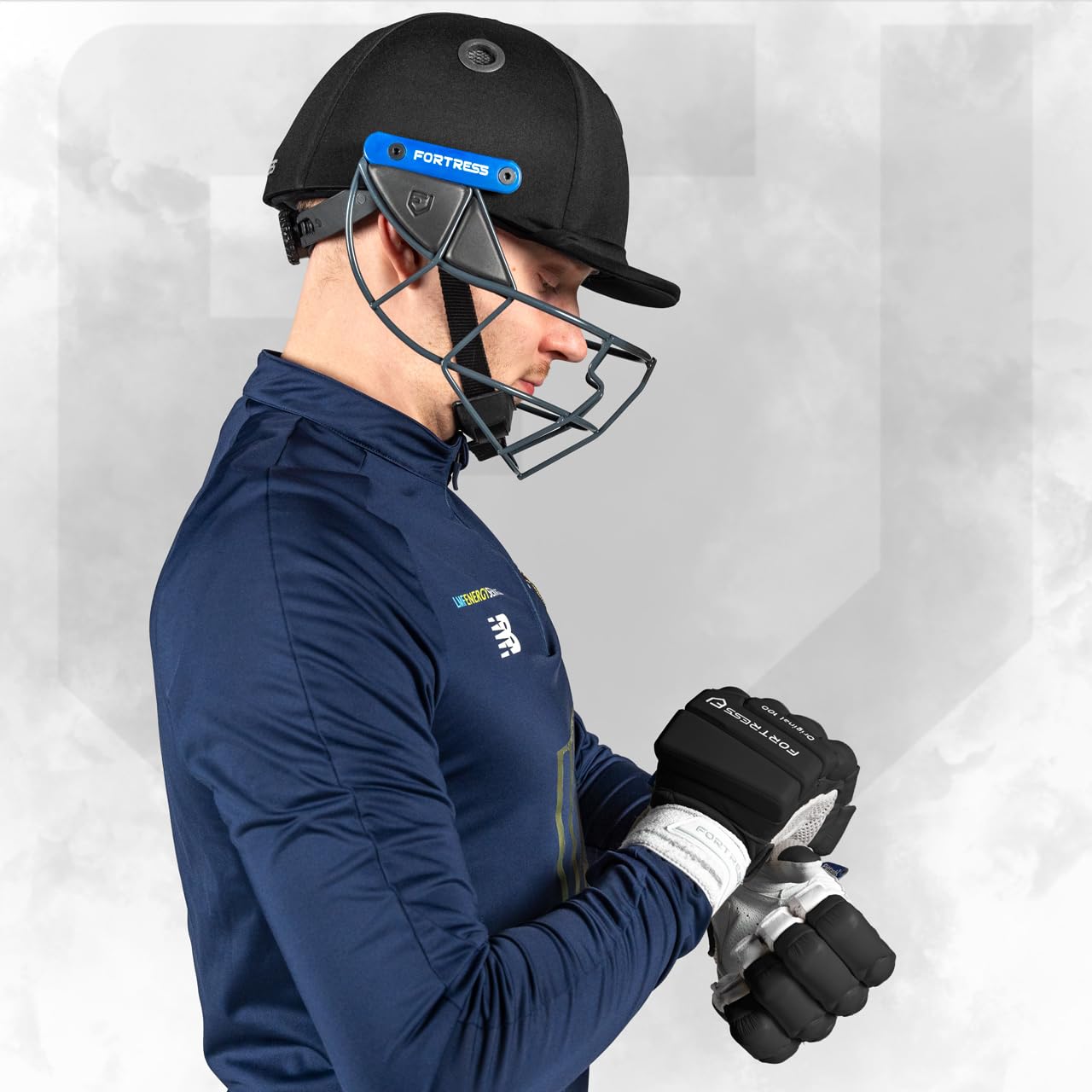 Fortress Pro STL Cricket-Helm – Profi-Cricket-Helm für Junior-, Jugend- und Senior-Spieler | 3 Größen | Verstellbare Cricket-Helme | 4 Farboptionen