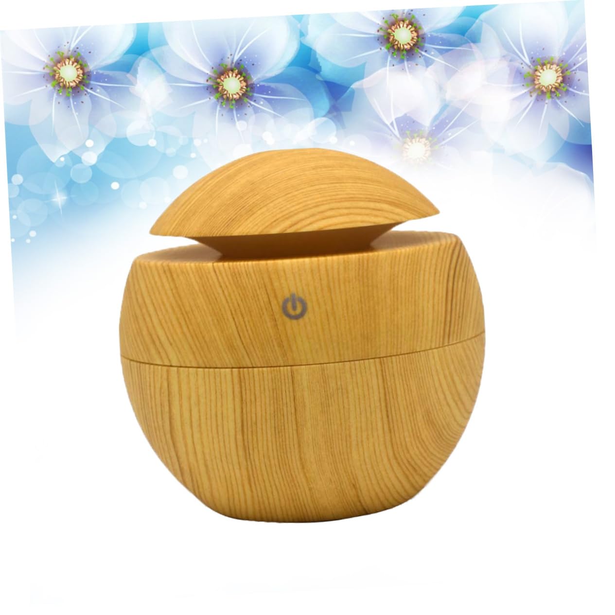 Alipis 2piezas Difusor De Aceites Humidificador Portátil De Usb Luz Led Diseño De Champiñón Para y Humidificador De Vapor Frío y