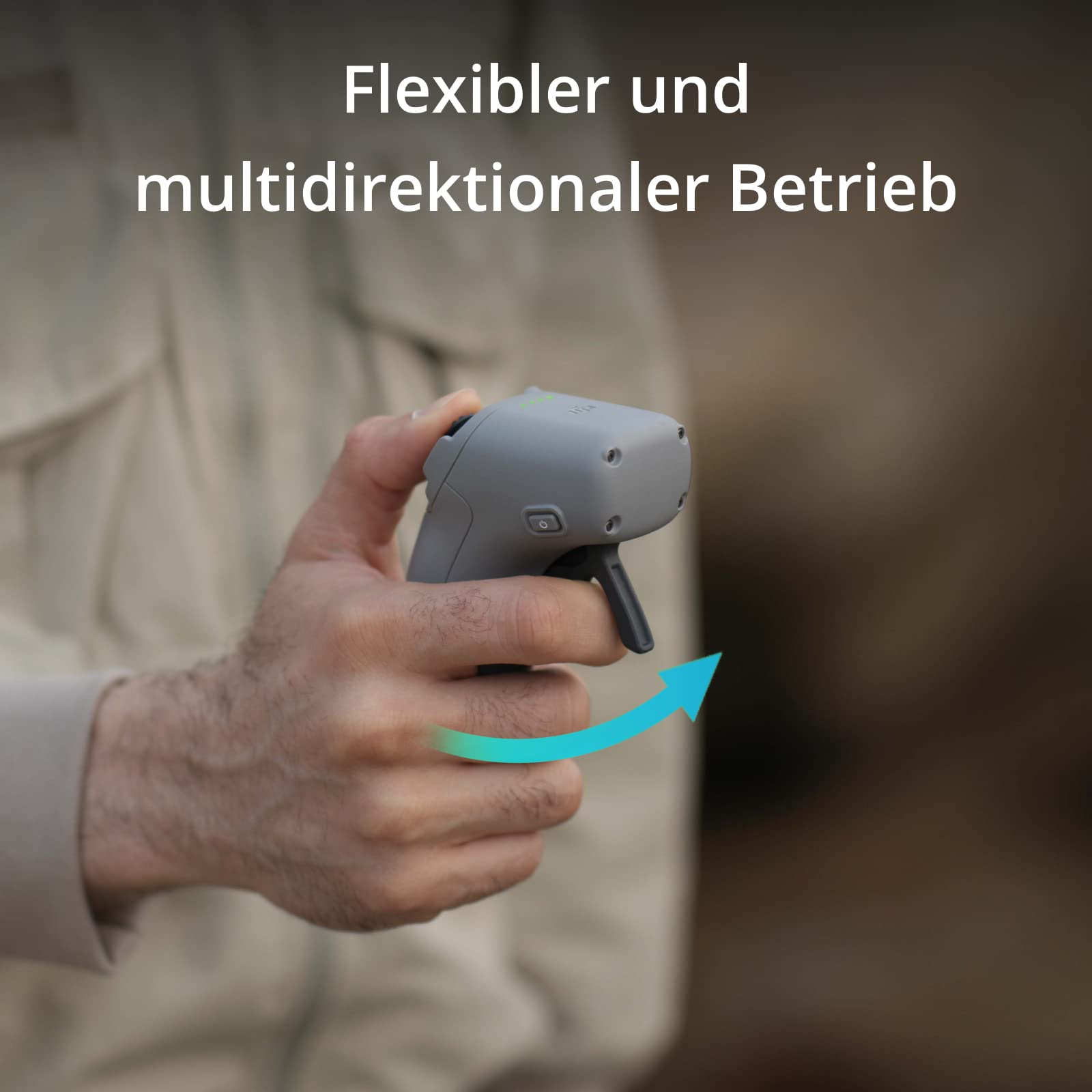 DJI Goggles 2 Motion Combo-Immersive Multifunktions-Bewegungssteuerung, leichte und handliche FPV Goggles, Micro-OLED Displays, DJI O3+ Videoübertragung und niedrige Latenz