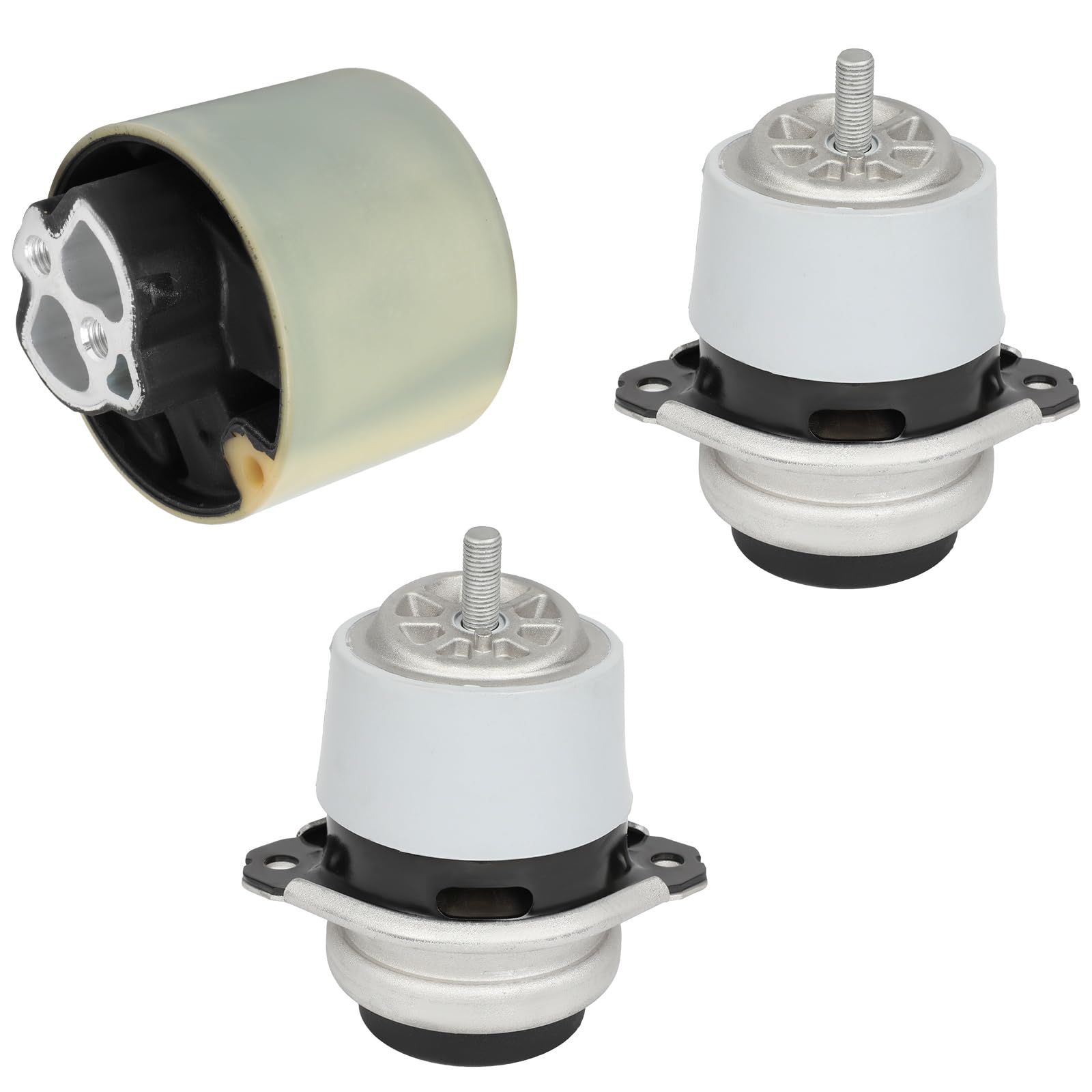 Engine Motor Mount and Transmission Mount Set for Audi Q7 3.0L 2010-2012,for Audi Q7 3.6L 2007-2010 A6987, A4936, 9923, 10002, 7L8199131A, 7L0399249B