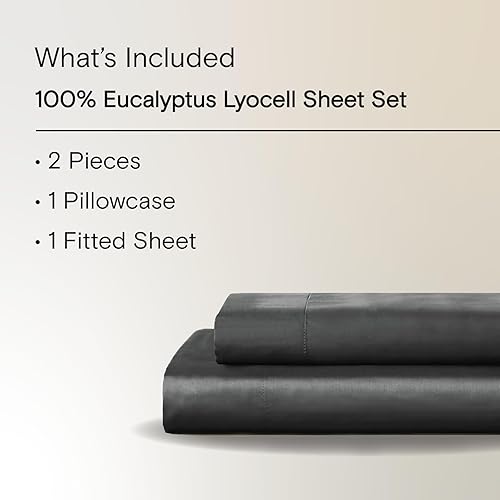 Miniatura 2 de Sijo AiryWeight - Juego de sábanas, 100% Tencel Lyocell derivado de eucalipto, Buttery Soft, Architectural Digest 2022 Best Cooling Sheets Winner -