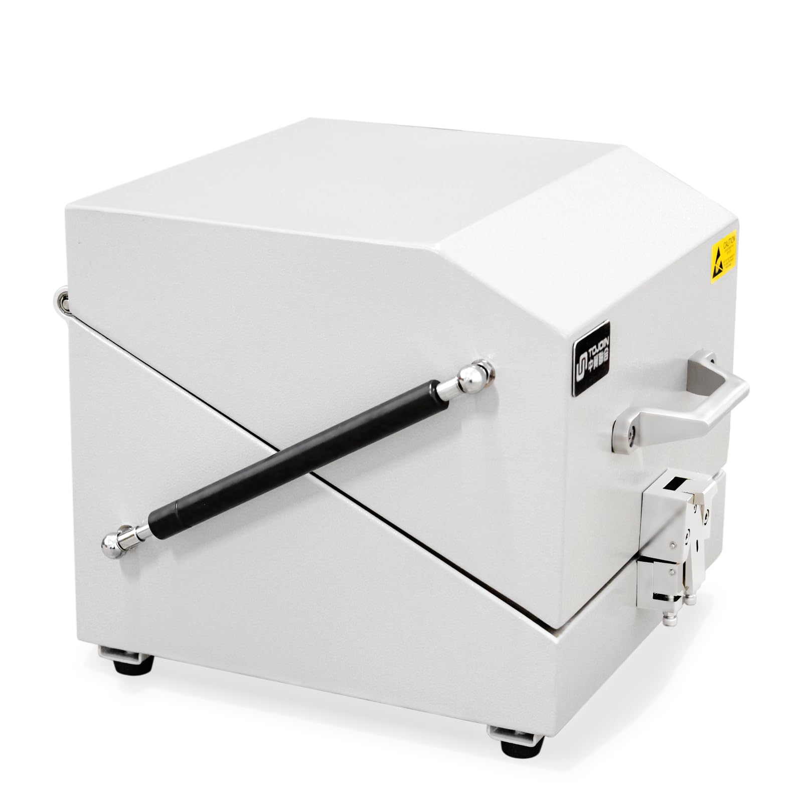 TOJOIN 0.8-8GHz Pequeño Manual RF Shield Box/RF Shield Chamber/RF Recintos, con montaje de deflector de RF y filtro EMI, para 4G/5G/OEM/WiFi/Bluetooth/Móvil I+D y pruebas de producción