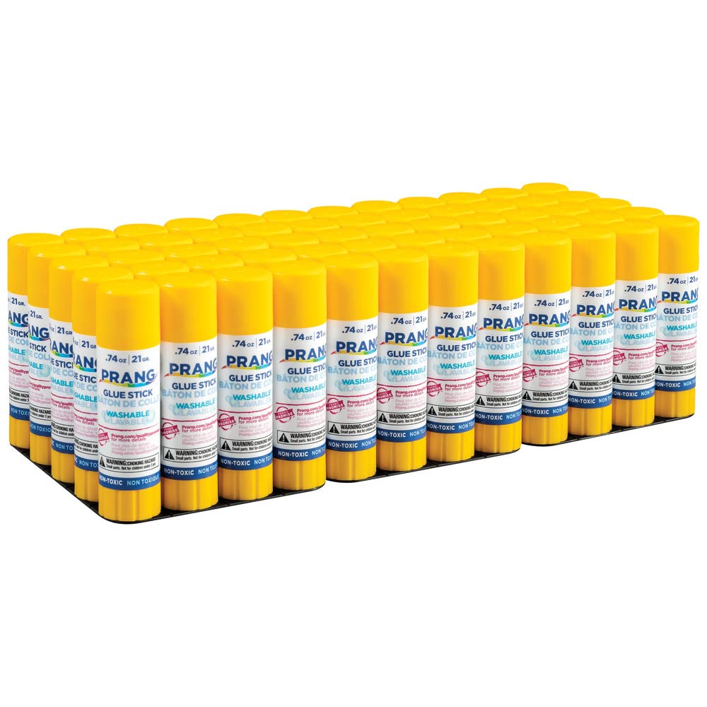 Prang Colla stick lavabile, trasparente, 2097,9 g, 60 pezzi