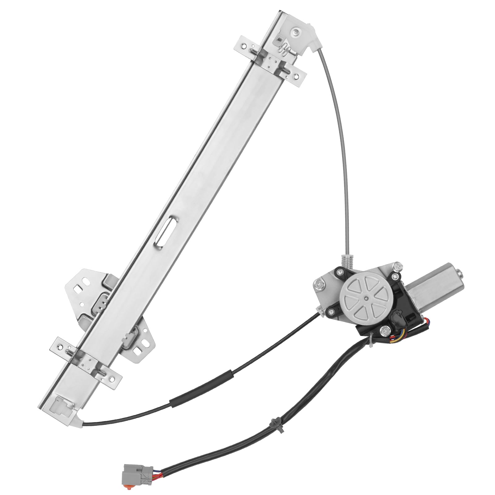 748-129 Front Left Driver Side Power Window Regulator with Motor Compatible with Honda Pilot 2003 2004 2005 2006 2007 2008, Replace OE 72250-S9V-A01, 72250-S9V-A02 (6 Pins)
