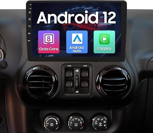 Octa Core 8 GB RAM 128 ROM Radio estéreo Bluetooth 10.1 pulgadas QLED pantalla táctil con Apple Carplay inalámbrico, Android Auto DSP unidad