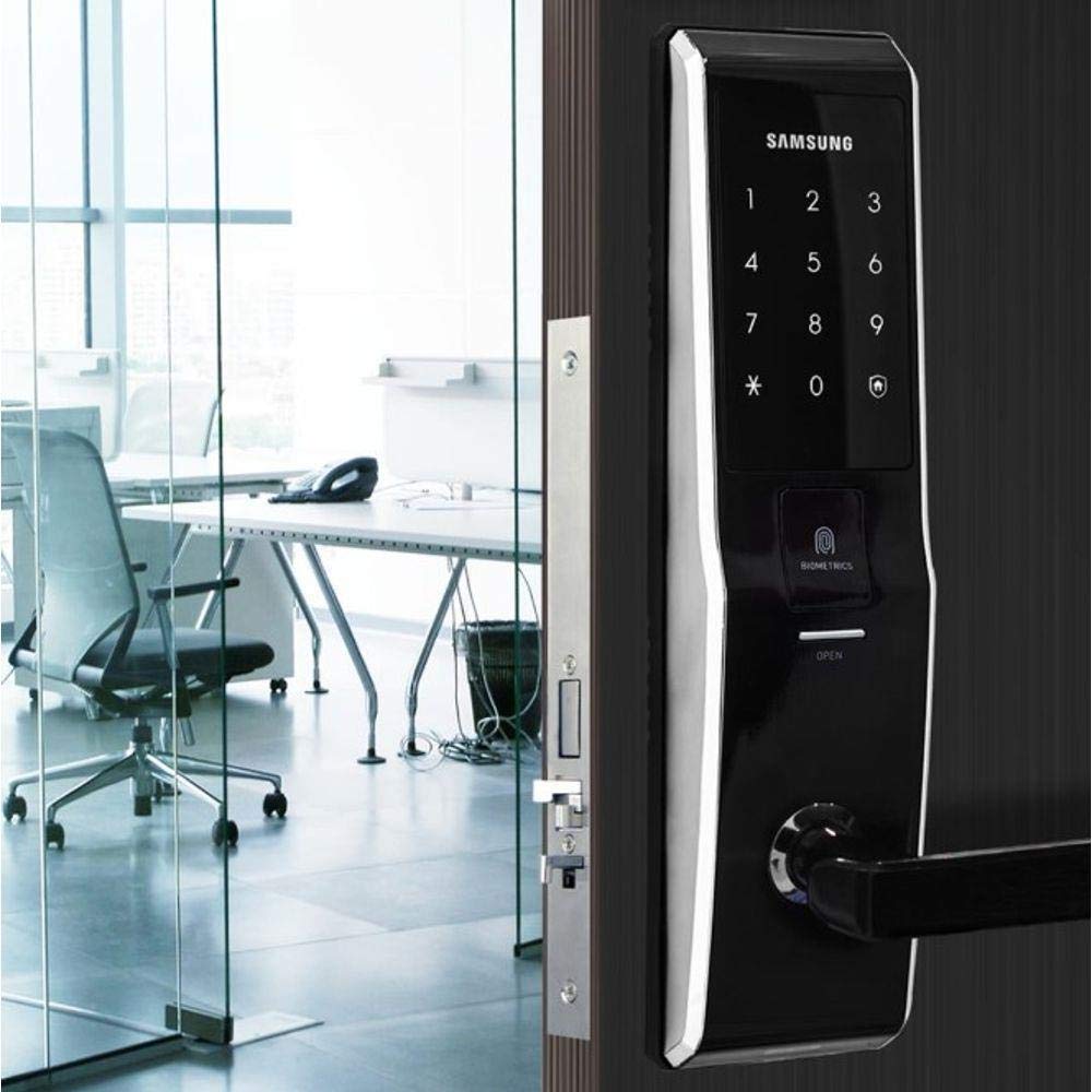 Fechadura Digital Samsung H705: Segurança reforçada com múltiplos métodos de acesso Fechadura Digital Samsung H705: Segurança reforçada com múltiplos métodos de acesso
