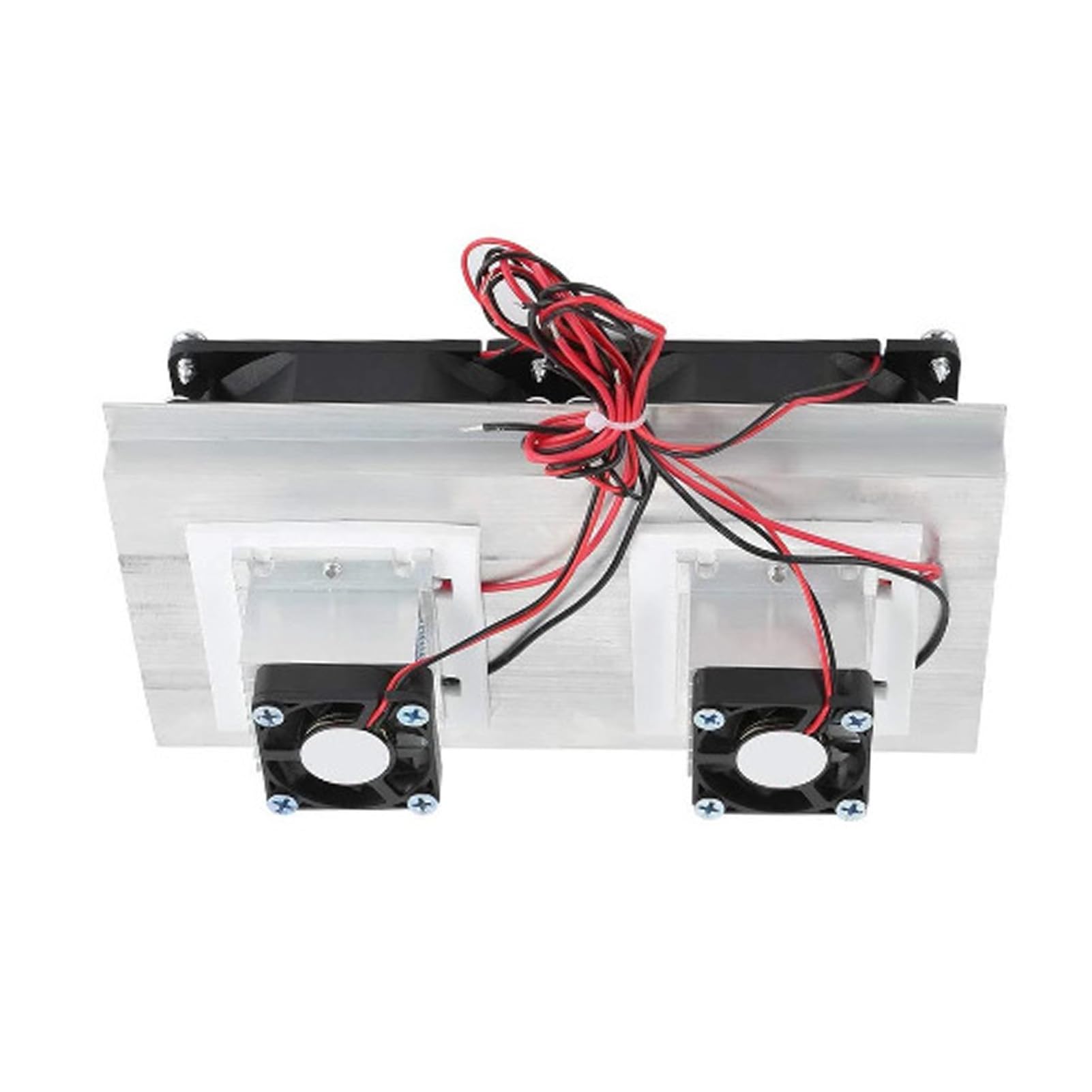Kit doppio di raffreddamento Modulo di raffreddamento per refrigerazione a semiconduttore ad alte prestazioni con design a doppia ventola per mini condizionatori e piccoli