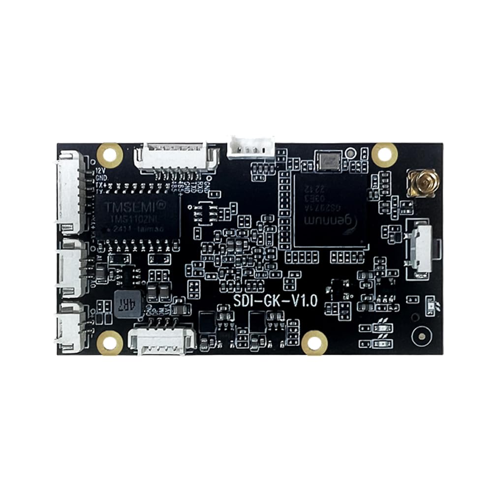 EXVIST H.265 1080P 3G-SDI Mini-Video-Encoder mit SD-Kartensteckplatz für Drohne, Satellit – Unterstützt RTSP, RTMP, HLS, HTTP, Compatible with ONV/HK für Live-Übertragung auf YouTube