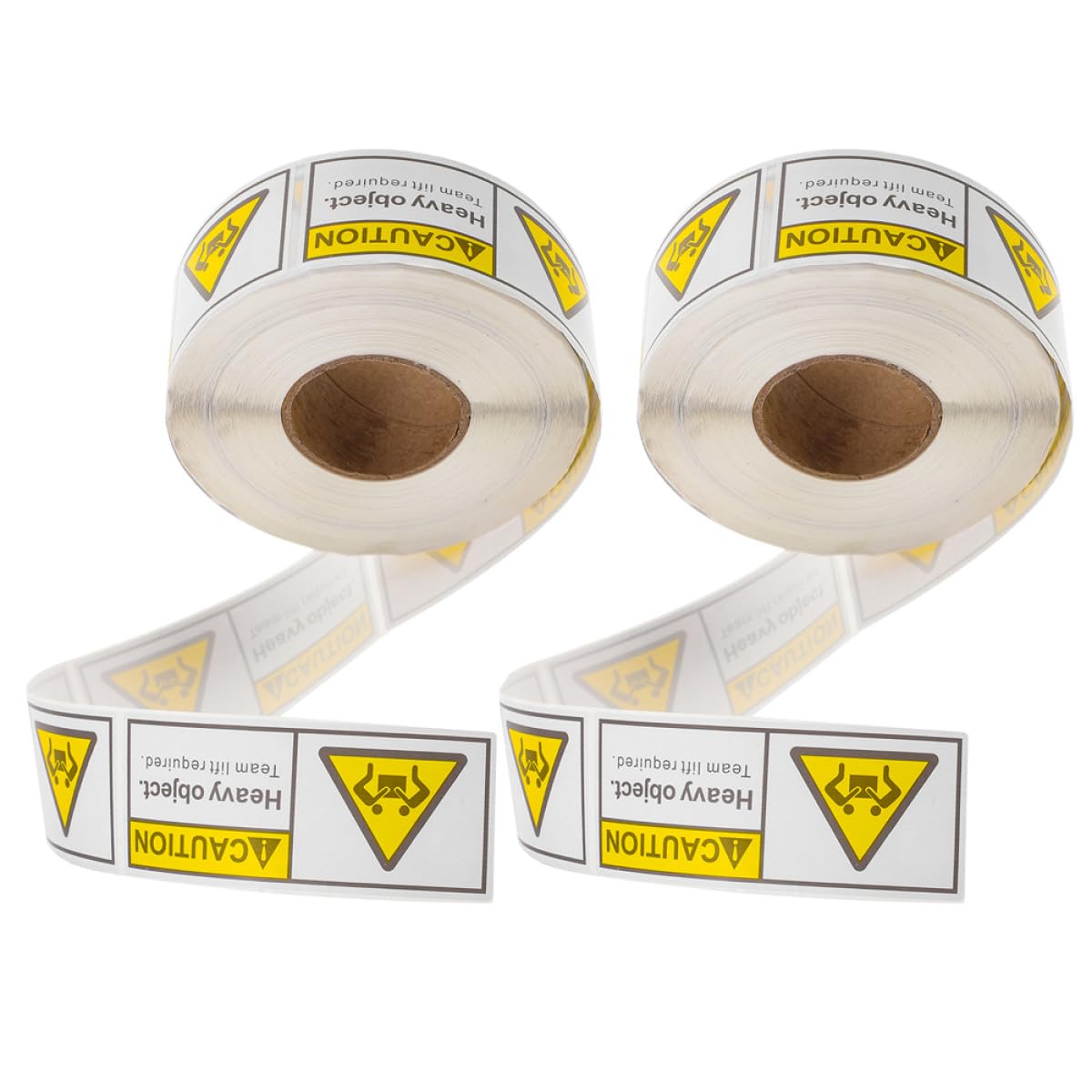 Adesivi Pesanti la Spedizione 1000 Pezzi, Etichette Adesive per Oggetti Pesanti 37x90 Mm, Avvertenza Trasporto per Pacchi Sovrappeso, Adesivi per Scatole da Trasloco, Uso