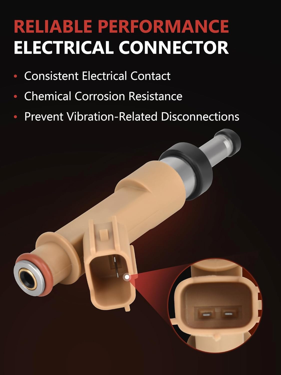 HYR 23250-0T020 12 Holes Fuel Injectors Set of 4 Fit for Toyota Scion L4 1.8L, 2009-2017 Corolla, 2009-2013 Matrix, L4 1.8L, 2008-2009 xD, Gas, Replace# 23250-37010